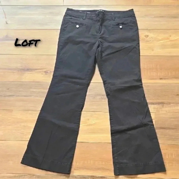 Black Women's casual office Pants - Picture 1 of 6